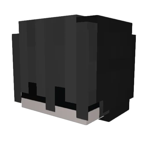 Vapexs Minecraft avatar head, 3D render