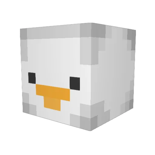 Vapor0922 Minecraft avatar head, 3D render