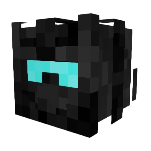 Vapour80 Minecraft avatar head, 3D render