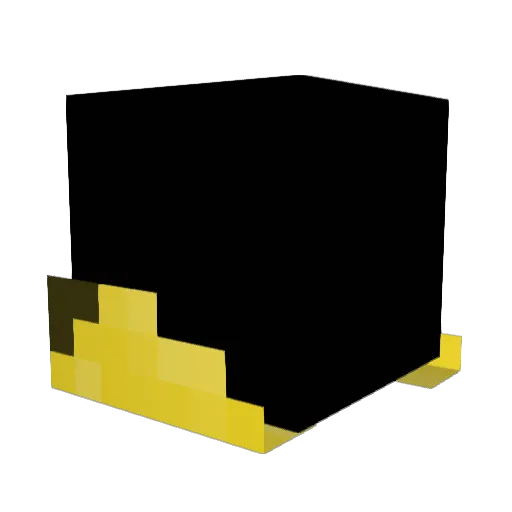 Vapxd Minecraft avatar head, 3D render