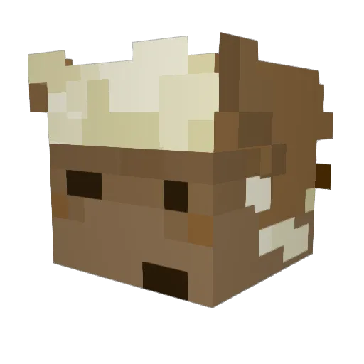 Vapxrx_nyo Minecraft avatar head, 3D render