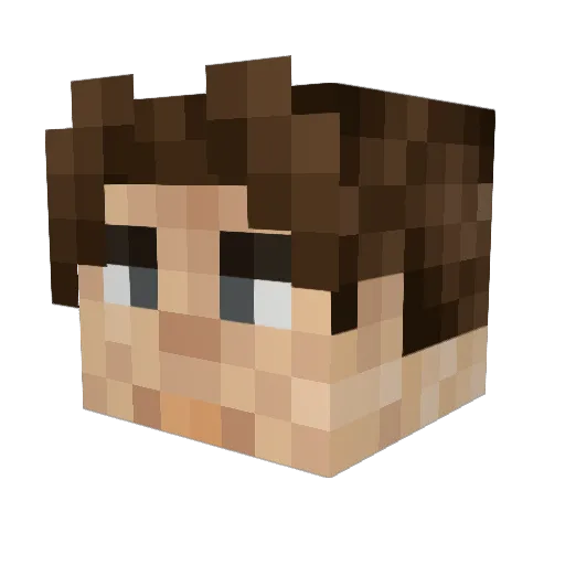 Varangian11 Minecraft avatar head, 3D render