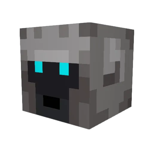 Varelk Minecraft avatar head, 3D render