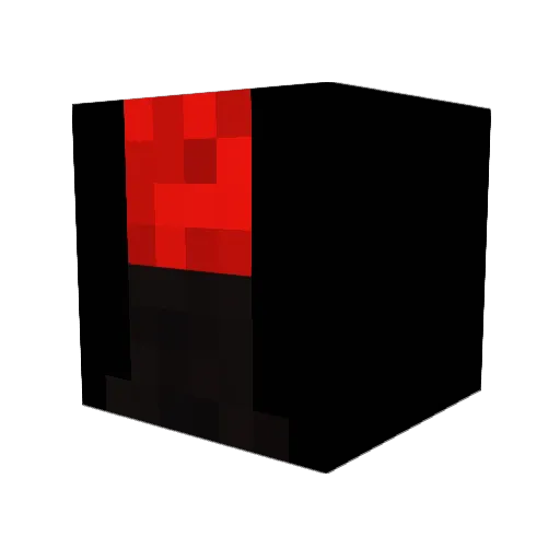 VargasOP Minecraft avatar head, 3D render