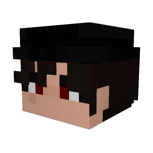 Variantmc Minecraft avatar head, 3D render