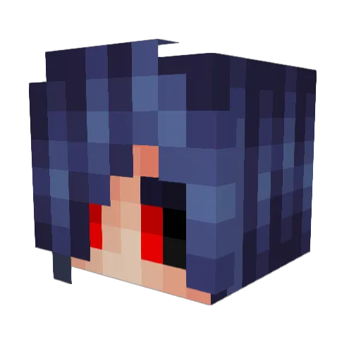 Varion_HD Minecraft avatar head, 3D render