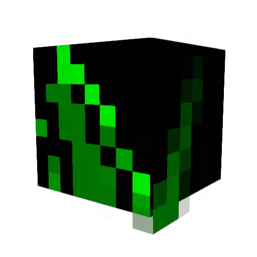 Variouas Minecraft avatar head, 3D render