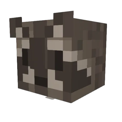 Variskys Minecraft avatar head, 3D render