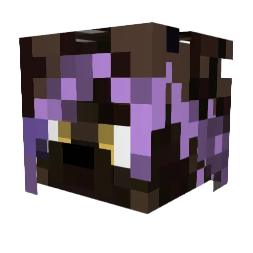 Varlettanoran Minecraft avatar head, 3D render