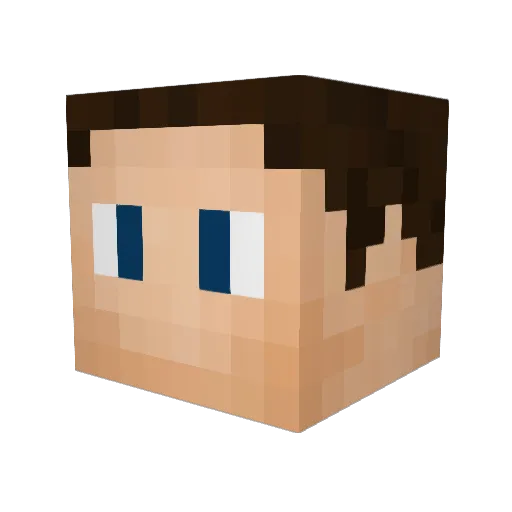 Varlyth Minecraft avatar head, 3D render