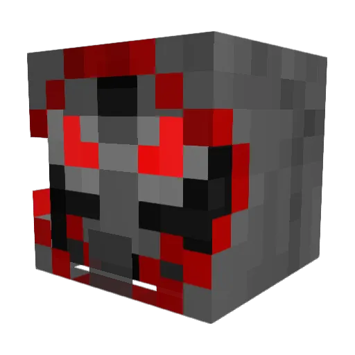 Varon126 Minecraft avatar head, 3D render