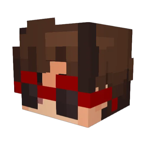 Varskyi Minecraft avatar head, 3D render