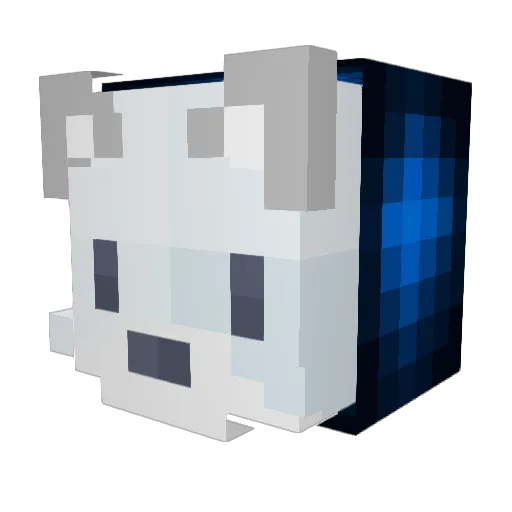 Varysnic Minecraft avatar head, 3D render