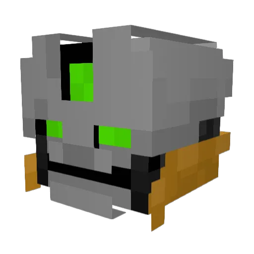 VasaNesh Minecraft avatar head, 3D render