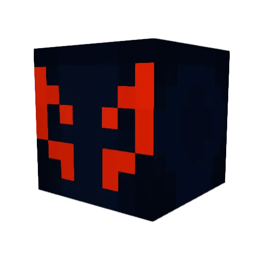 Vasage Minecraft avatar head, 3D render
