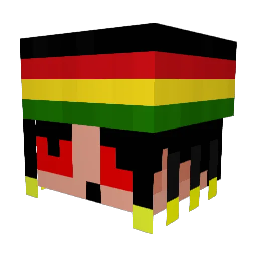 VascoFST Minecraft avatar head, 3D render