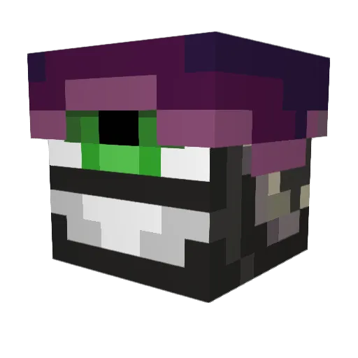 Vash_Hellion Minecraft avatar head, 3D render