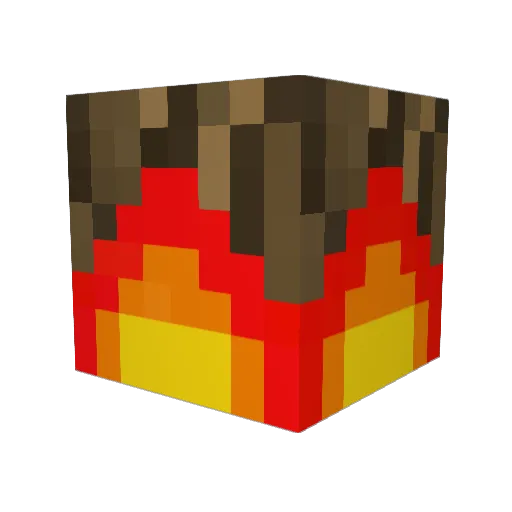 Vaskhis Minecraft avatar head, 3D render