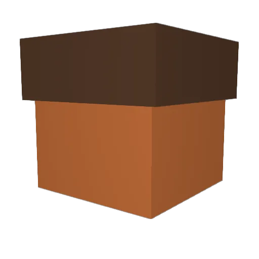 Vastell Minecraft avatar head, 3D render