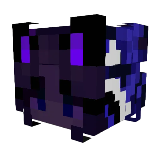 Vastelle Minecraft avatar head, 3D render