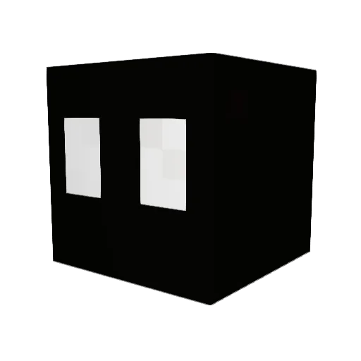 Vatilus Minecraft avatar head, 3D render