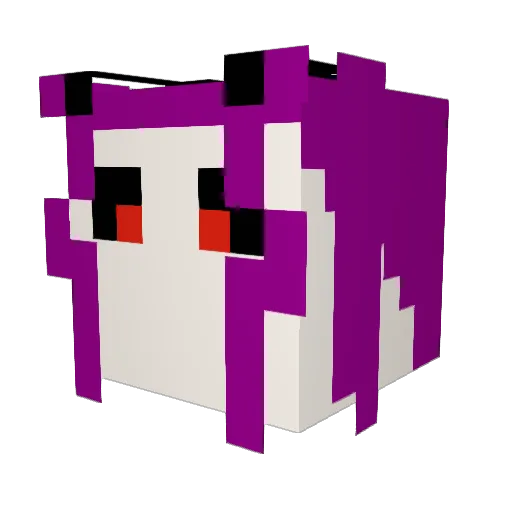 Vato6969 Minecraft avatar head, 3D render