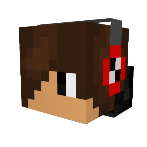 Vaughn_Boyz Minecraft avatar head, 3D render