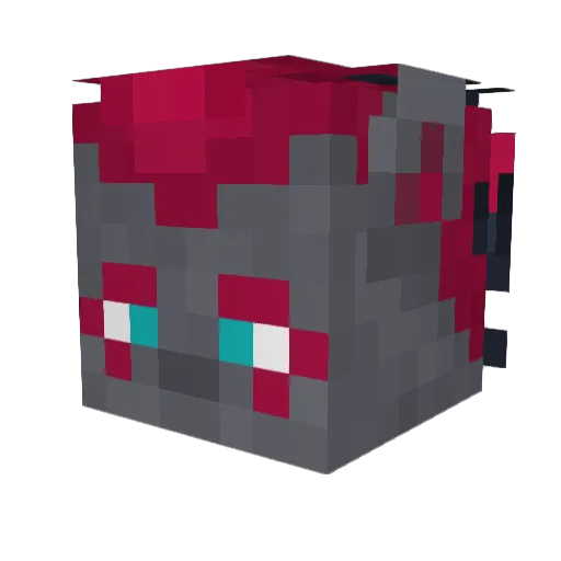 Vaylls Minecraft avatar head, 3D render