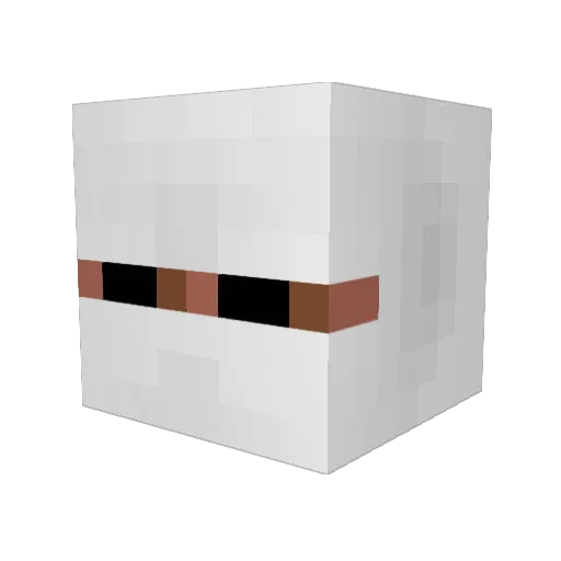 Vazco__ Minecraft avatar head, 3D render
