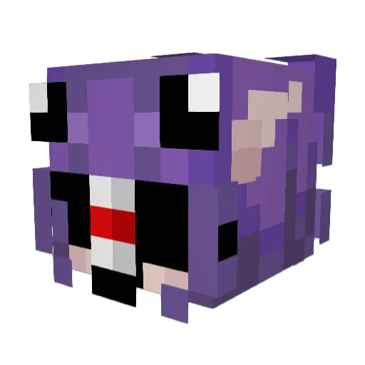 Vazi_Lyn Minecraft avatar head, 3D render
