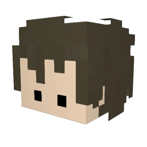 Minecraft-Avatar von VazzaardPrime: Kopf als 3D-Render