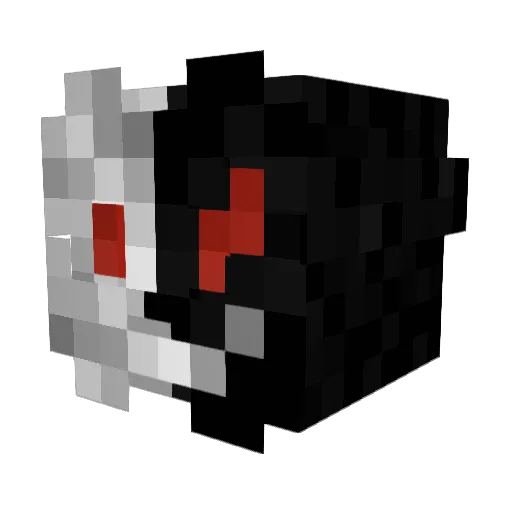 Minecraft-Avatar von Vcay: Kopf als 3D-Render