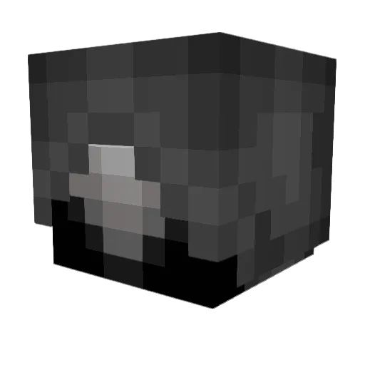 VeIz_ Minecraft avatar head, 3D render