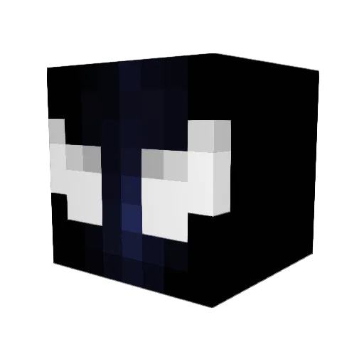 VeKtaFuel Minecraft avatar head, 3D render