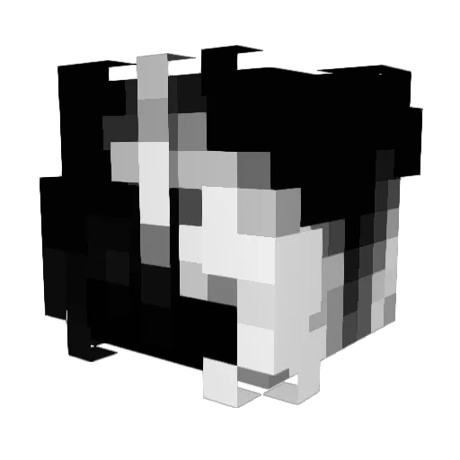 VeNoM_IQ Minecraft avatar head, 3D render