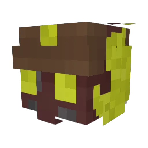 VectorIsHere Minecraft avatar head, 3D render