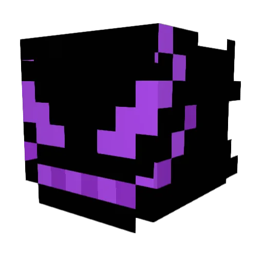 VectorLr Minecraft avatar head, 3D render