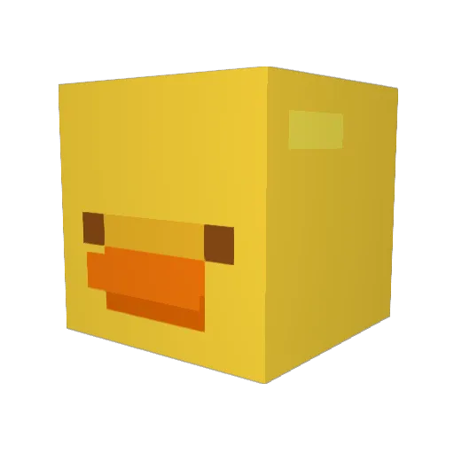VedHavet6100V2 Minecraft avatar head, 3D render