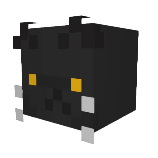VeeKay_5 Minecraft avatar head, 3D render