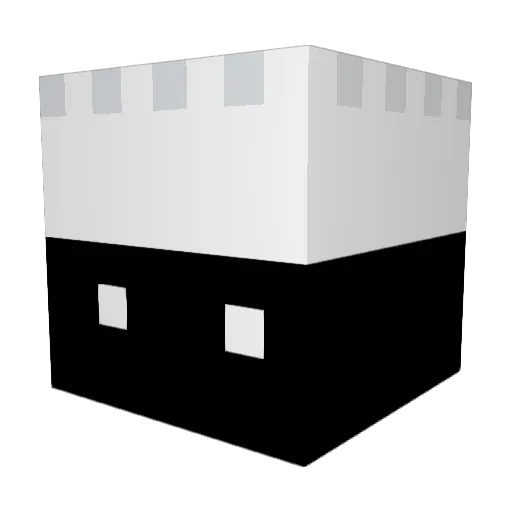 VeganYodaMan Minecraft avatar head, 3D render