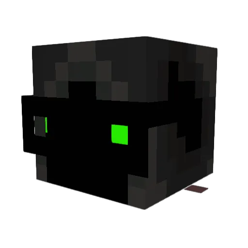 Vegan_Slaughter Minecraft avatar head, 3D render