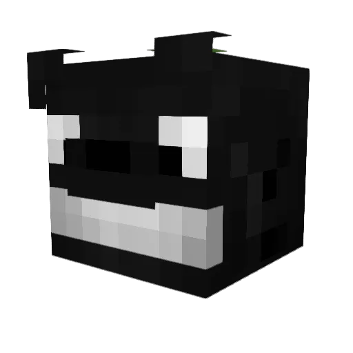 Vegas_NM Minecraft avatar head, 3D render