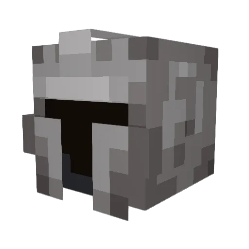 Veggieknight Minecraft avatar head, 3D render