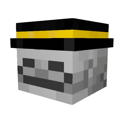 Veggiewurst Minecraft avatar head, 3D render