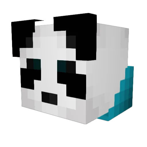 VeiledJoy Minecraft avatar head, 3D render