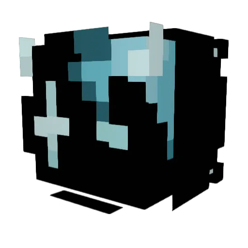 Veilerss Minecraft avatar head, 3D render
