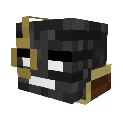 VeinMiner06 Minecraft avatar head, 3D render