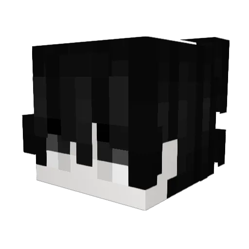 Veirn Minecraft avatar head, 3D render