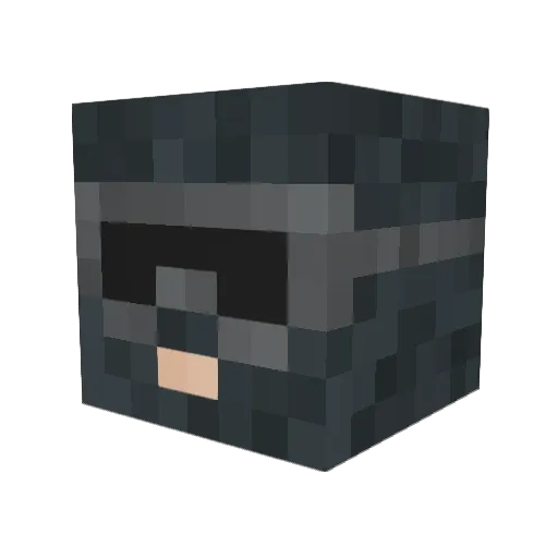VeitCongSandwich Minecraft avatar head, 3D render