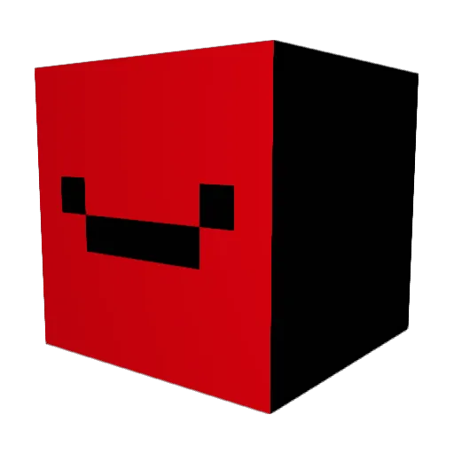 Vejen08 Minecraft avatar head, 3D render